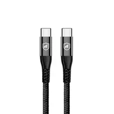 Cabo Raptor Gshield Tipo C /Type C 1m Nylon Balístico Turbo Proteção Inteligente p/ Android e iPhone