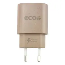 Carregador Turbo Tipo C 25W GreenEcoo QC 3.0 – Sustentável e Certificado Anatel