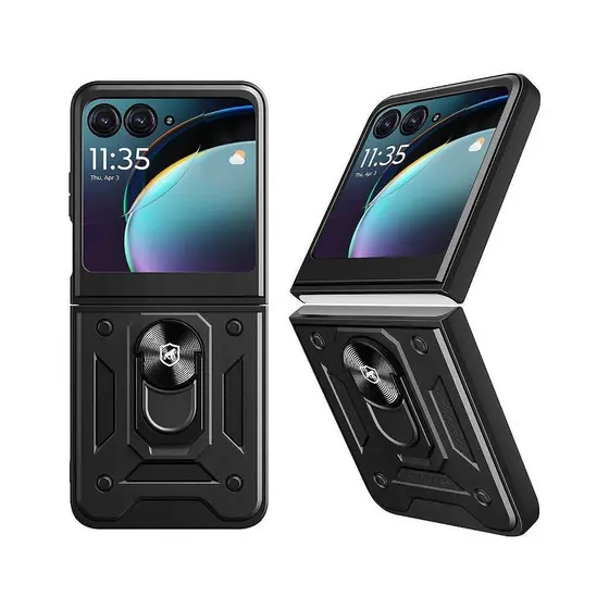 Capa Case Capinha Motorola Razr 40 Ultra Dinamic – Proteção com Tampa de Câmera e Suporte Integrado
