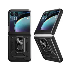Capa Case Capinha Motorola Razr 40 Ultra Dinamic – Proteção com Tampa de Câmera e Suporte Integrado