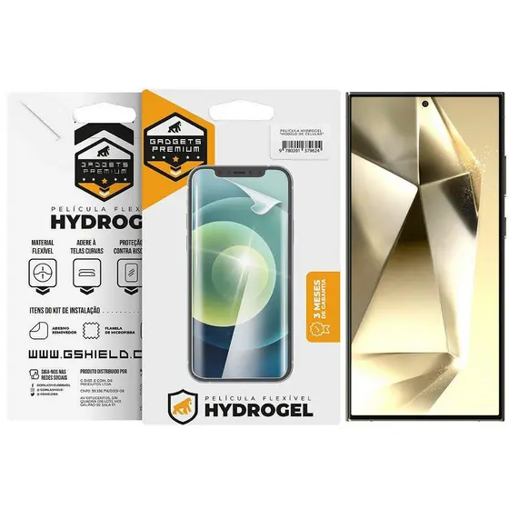 Película Protetora Anti-impacto Ultra resistente para Samsung Galaxy S24 Ultra Hydrogel Gshield