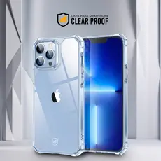 Capa Case Capinha Transparente para iPhone 11 12 13 14 15 Plus Pro Max - Clear Proof - Gshield