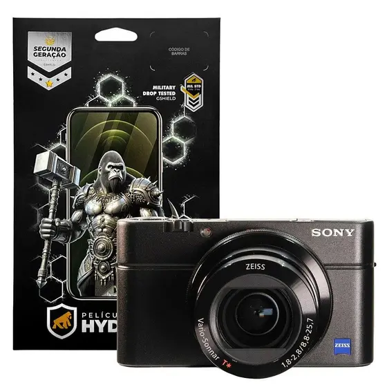 Película Hydrogel Sony RX100 III Gshield Tela HD TPU Nano Pet Antirrisco Proteção