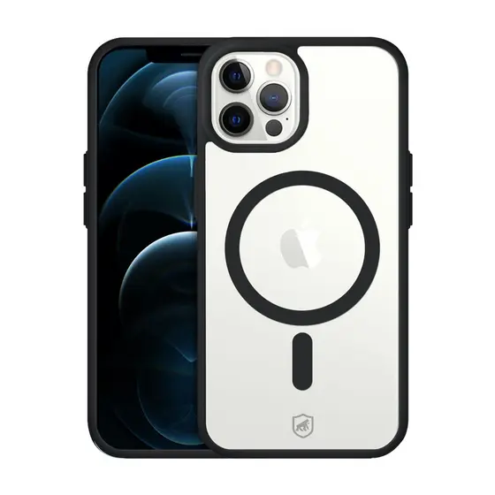 Capa  Case Capinha Gshield MagSafe Preta para iPhone 13 14 15 16  Plus Pro Max - Carregamento Rápido