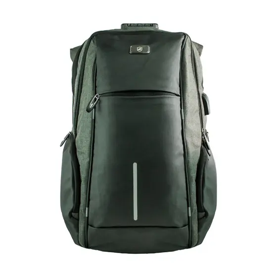 Mochila Antifurto Locker p/ Notebook 15.6" Cadeado Embutido USB P2, Impermeável e Resistente Gshield