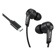 Fone de Ouvido Intra-Auricular Tipo C - Preto - Verde