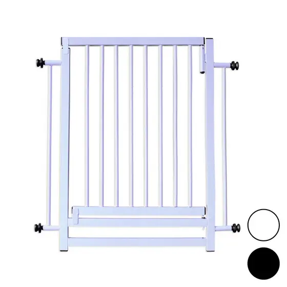 Portão Grade de Segurança Porta para Cachorro Pet Cão Criança Bebes Reforçado Premium 80cm