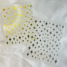 Cartela Adesiva para Unha Ponto de Luz - Nail Stickers