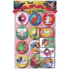 Jogo Da Memoria Safari Jogo De Tabuleiro E Cartas Jogo Da Memoria de Animais