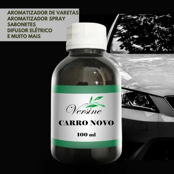 Essência Carro Novo 100 ml Difusor Aromatizador Versine