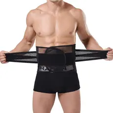 Cinta Modeladora Masculina redutora de barriga - Corretora de postura lombar