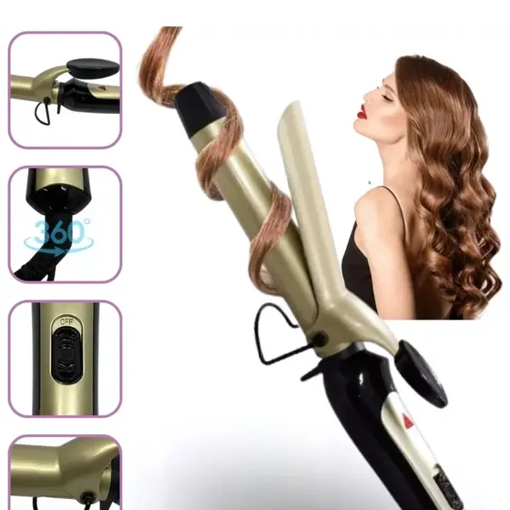 Modelador de Cachos 22mm Estilo Babyliss Bivolt – Cachos Definidos e Duradouros