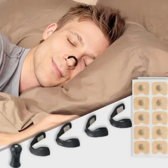 Expansor Nasal Anti-Ronco para Melhorar a Respiração, Reduz Ronco e Congestão com Conforto