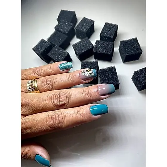Esponjas para degradê Manicure 200 unidades