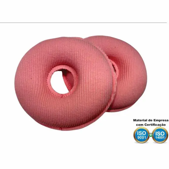 Rosquinhas super macias 100% Algodão para sutiã Seios Amamentação Absorventes Lavável 1 par