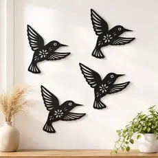 Beija Flores Decorativos – Decoração Minimalista para Parede Moderna