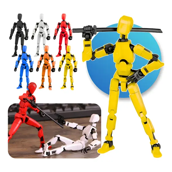 Boneco Montável Articulado Lucky Dummy 13 NOVA VERSÃO