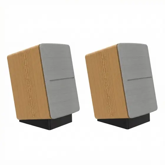 2x Suporte de Caixa de Som para Mesa Inclinado Compatível Com Edifier R1280t