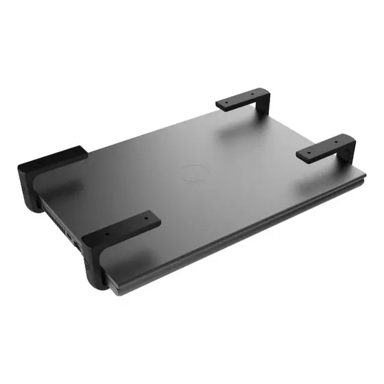 Suporte Inferior De Notebook Fixacao Embaixo Sob Mesa