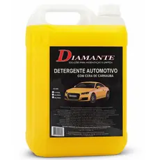 Shampoo Automotivo com Cera de Carnaúba 5 L – Brilho e Proteção | Diamante (Detergente automotivo)