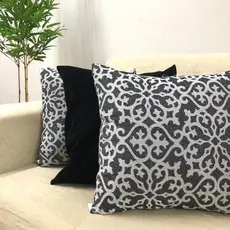 Kit Capa de Almofada 4 Peças Decorativa Estampada para Sala
