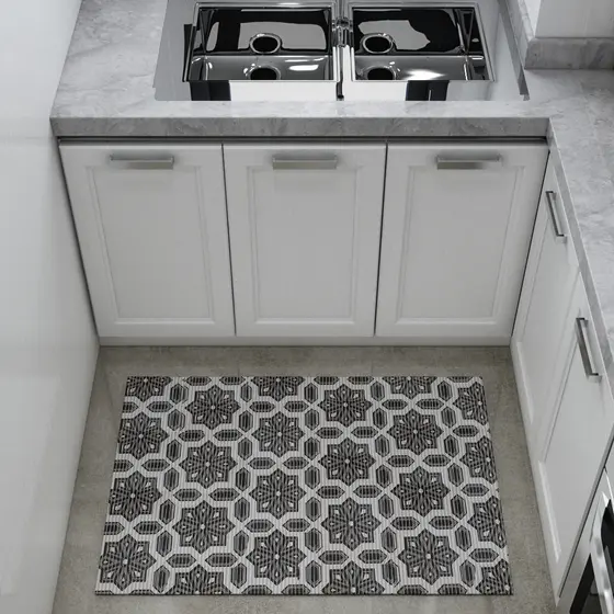Passadeira Emborrachada Antiderrapante 50 cm x 43cm/45cm Cozinha De Qualidade Várias Cores ESCOLHA A SUA MEDIDA