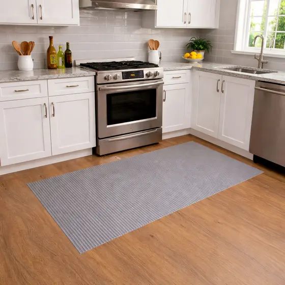 Tapete PVC Soft Antiderrapante 2m x 65cm Para Cozinha Corredor Portas