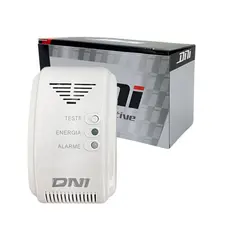 Detector de Vazamento de Gás Cozinha Casa Natural GLP Bivolt 127/220V DNI 6918