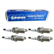 Kit Jogo 4 Velas Ignição Para VW Gol Fox Parati Saveiro Polo Voyage Golf Gauss GV7R02