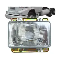 Farol Para Mercedes Bicudo 1993 a 2004 1214 1418 1618 1935 1844 Lado Esquerdo Farol Lente Vidro