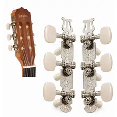 Tarraxa Tarracha De Violão Nylon Pino Grosso Cromada Reforçada Profissional