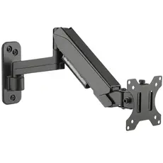 Suporte Articulado De Parede Monitor Tv Pistão A Gás 17 A 35 Altura Ajustável Giro 360°