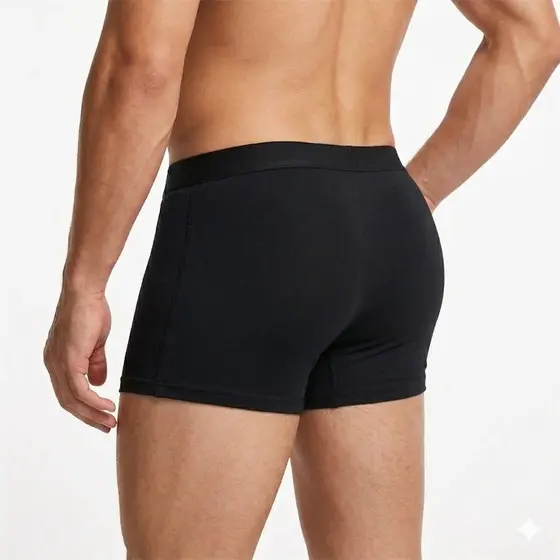 Cueca Boxer Masculina John Skull com Enchimento Traseiro Anatômico – Volume Natural 1,5 cm