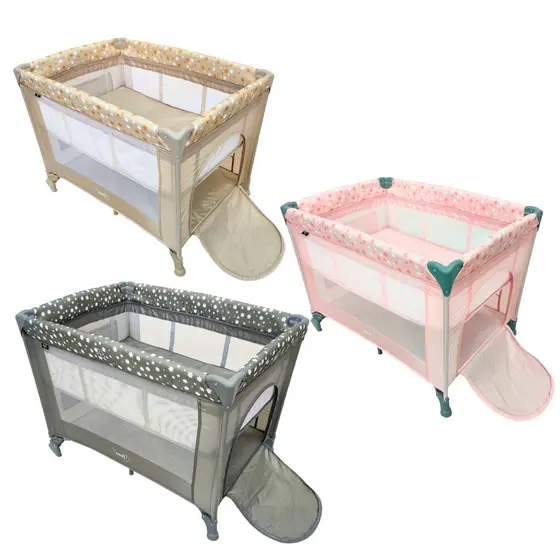 Berco Portatil Infantil Cercado Desmontavel Dobrável Bebe Viagem Seguro Maxi Baby