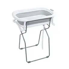 Banheira Para Bebê C/ Suporte Dobrável Lift Branco Maxi Baby
