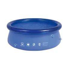 Piscina Inflavel Redonda 1400 Litros Infantil Adulto com Kit Reparo Fun Resistente Mor