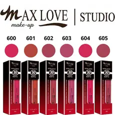 BATOM LÍQUIDO MATTE 30H MAX LOVE 4ML — ALTA FIXAÇÃO E CORES INTENSAS