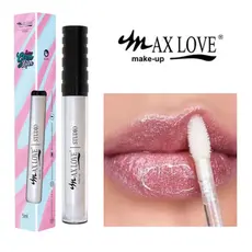 GLOSS LABIAL LÁTEX COM GLITTER MAX LOVE Nº 19 - BRILHO INTENSO