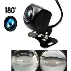 Câmera De Ré Frontal Automotiva Olho De Peixe 180° Universal