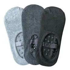 Kit Pares de Meias Sapatilha para Yoga e Pilates Antiderrapante