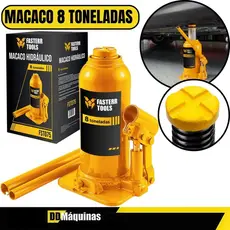 Macaco Hidráulico Garrafa 8 Toneladas - Fasterr