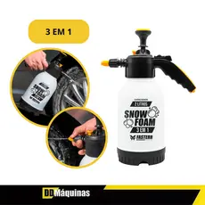 Pulverizador Manual 3 Em 1 Snow Foam 2 Litros FST089 - Fasterr