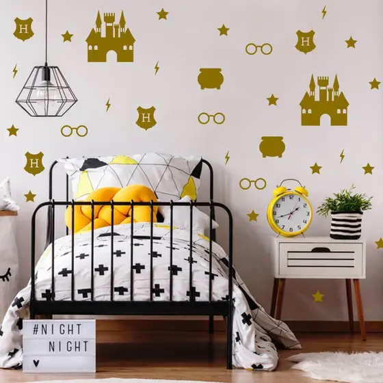 Kit De Adesivos Harry Potter