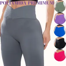 Legging Feminina Academia Scrunch Cintura Alta