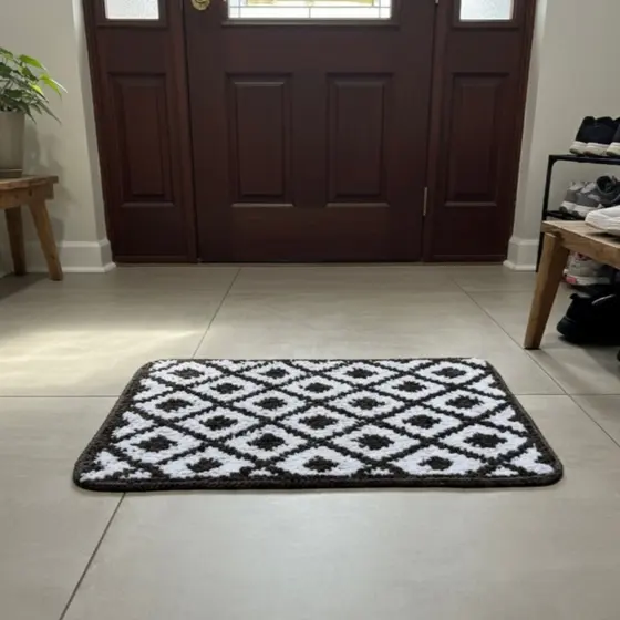 Tapete de Porta 60cm x 40cm Casa Quarto Mais Bonita e Arrumada