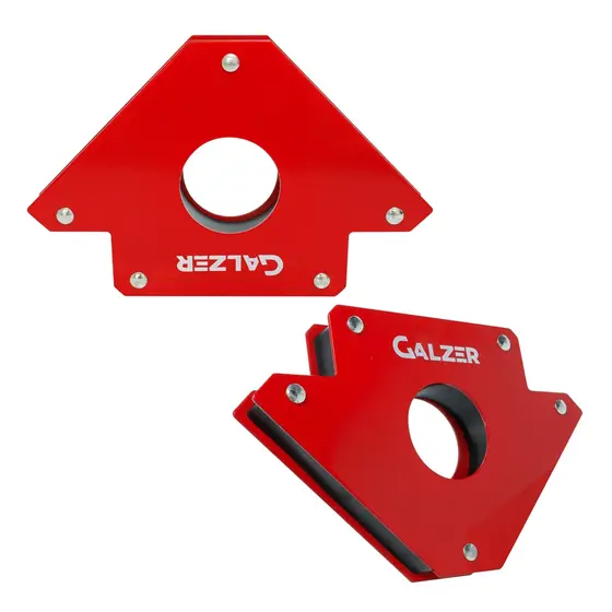 Kit 2 Esquadro Magnético Profissional De 35kg Para Solda / Multi Ângulos