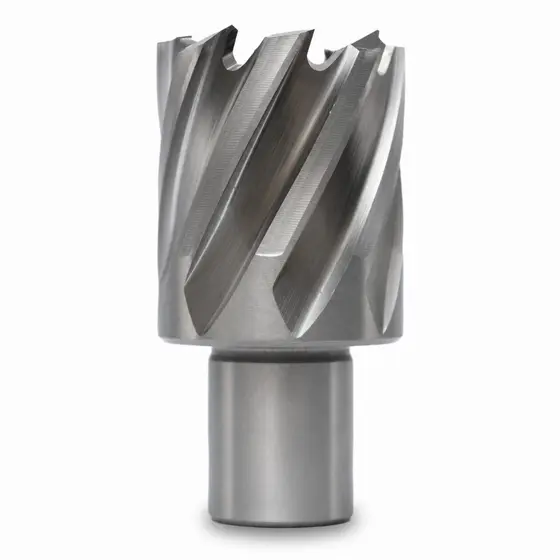 Broca Anular Aço Rápido HSS Copo 32x30mm Encaixe Tipo Weldon 19mm