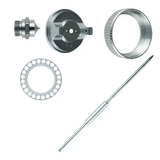 Kit Reparo Reposição Bico 1,4mm Agulha / Capa De Ar Para Pistola Pintura S990 Completo