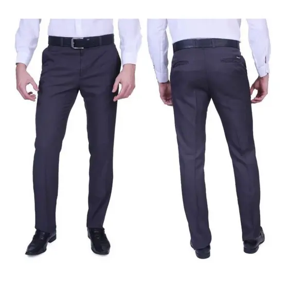 Calça Social Oxford Masculina  Para Ternos