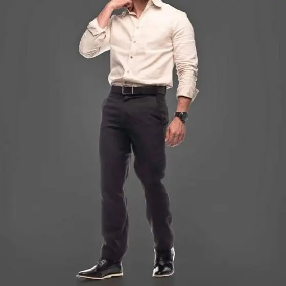 Calça Social Oxford Masculina Calça para Terno Leia Anuncio